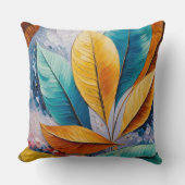 天空離れ | サンライト抽象芸術アート クッション (正面)