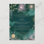 天空魔法ムーン&スターズエメラルド詳細 エンクロージャーカード (正面)