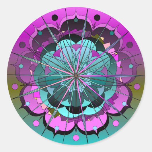 天空2 ラウンドシール (正面)