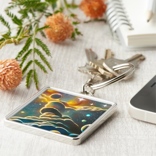 天空 キーホルダー (側面)