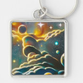 天空 キーホルダー (正面)