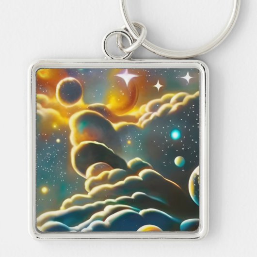 天空 キーホルダー (正面)