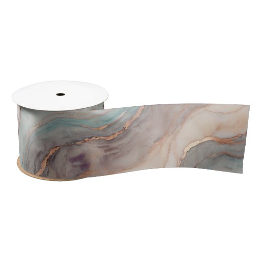 天空 サテンリボン (リール)