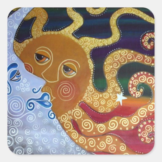 天空 スクエアシール (正面)