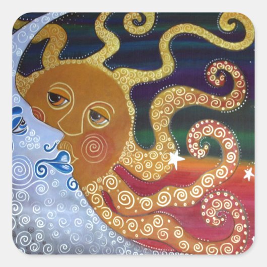 天空 スクエアシール (正面)