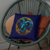 天空〔占星術の〕十二宮図シーヤゴシンボルファンタジー山羊座 クッション