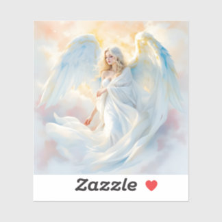 天空 – 天使の平和と光 シール