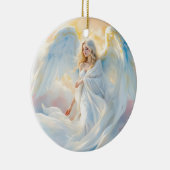 天空 – 天使の平和と光 セラミックオーナメント (右)
