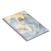 天空 – 天使の平和と光 ノートブック (右側)