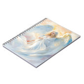 天空 – 天使の平和と光 ノートブック (左側)