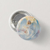 天空 – 天使の平和と光 缶バッジ (正面&裏面)