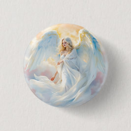 天空 – 天使の平和と光 缶バッジ