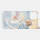 天空 – 天使の平和と光 iPhoneケース (裏面横)