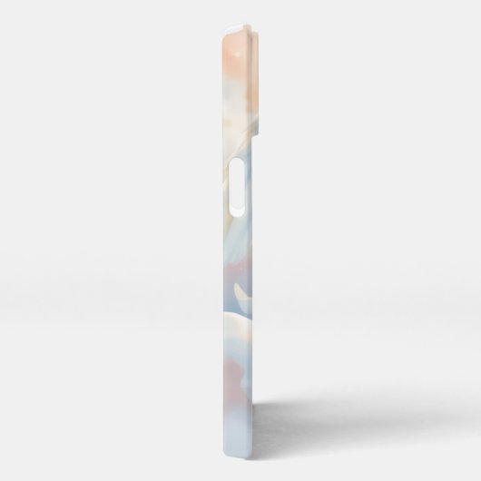 天空 – 天使の平和と光 iPhoneケース (右側面)