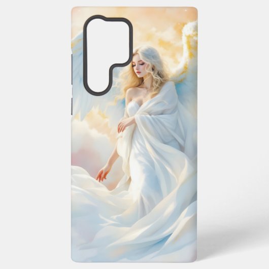 天空 – 天使の平和と光 SAMSUNG GALAXYケース (裏面)