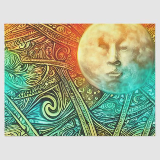 天空 薄葉紙 (正面)