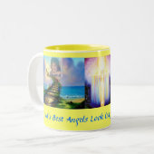 天空Mama2 ツートーンマグカップ (正面左)