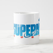 天窓の男すごいのシルエット ジャンボコーヒーマグカップ (正面)