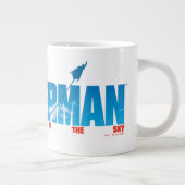 天窓の男すごいのシルエット ジャンボコーヒーマグカップ (右)