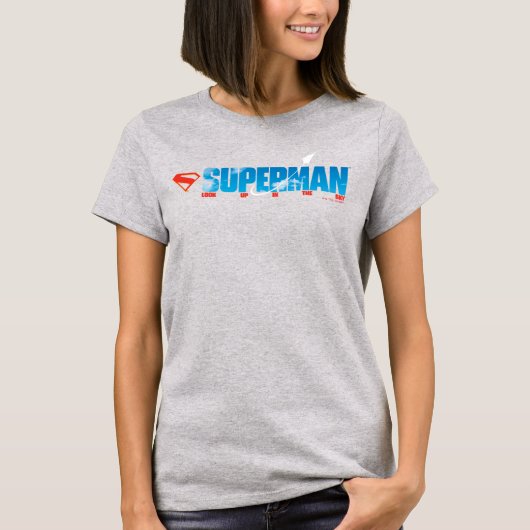 天窓の男すごいのシルエット Tシャツ (正面)