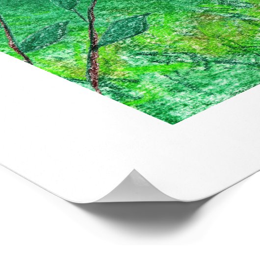 天竹ポスター ポスター (角)