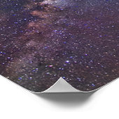 天素晴らし川の夜景 ポスター (角)
