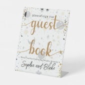 天結婚の客書台座標識 台座サイン (正面)