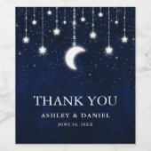 天結婚空の月の光 ワインラベル (シングルラベル)