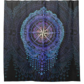 天羅針盤曼荼羅 シャワーカーテン (正面)