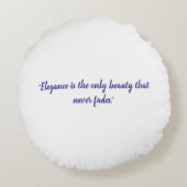 天美しい枕 ラウンドクッション (裏面)