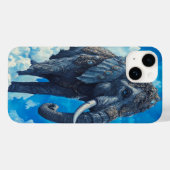 🐘 天翔ける象 Case-Mate iPhoneケース (裏面 (横))