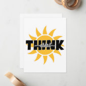 天考え記記号 ノートカード (正面/裏面インサイチュ)