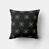 天芸術的光パタ男女兼用ーン クッション (裏面)