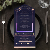 天虹サンスタームーン天文学宇宙 オールインワン招待状