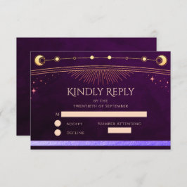 天虹深いプラムサンムーンスターズ結婚ズ 出欠カード