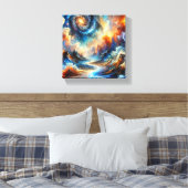 天融合 キャンバスプリント (インサイチュ (寝室))