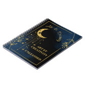 「天螺旋創造力」の表紙 ノートブック (左側)