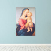 「天被」マドンナ1508年 キャンバスプリント (インサイチュ (ウッドフロア))