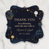 天軍の黄金の結婚式　ありがとう フェイバータグ (裏面)