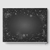 天銀の太陽、月、星（暗） ゲストブック (裏面)