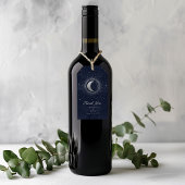 天銀の月結婚の感謝のギフトラベル ギフトタグ