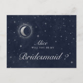 天銀クレセントムーン招待状 ポストカード (正面)