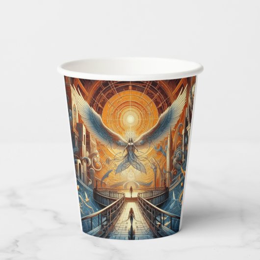 天門 紙コップ (裏面)