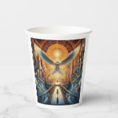 天門 紙コップ (正面)