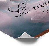 天階段のメモリアルポスター ポスター (角)