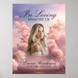 天階段メモリアル歓迎看板ポスター ポスター