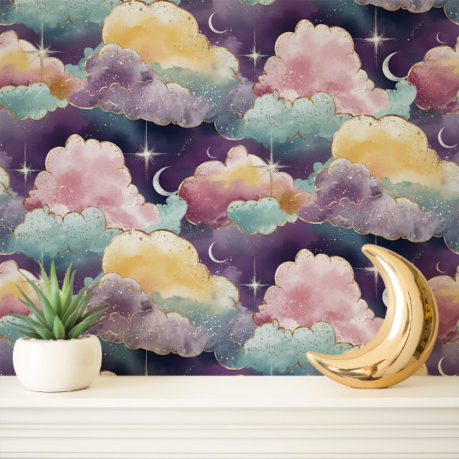 天雲と星 壁紙 (クリエイターアップロード済み)