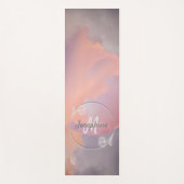 天雲モノグラムサンセットシエレガントックールク ヨガマット (正面)