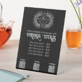 天霊サンムーンタロット読み取り価格一覧 台座サイン (インサイチュ)