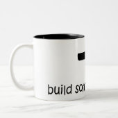 天頂のCruzerのコーヒー・マグ ツートーンマグカップ (左)